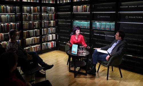 [FOTO] Sofi Oksanen o svojoj literaturi: Umjetnik ne može biti turistički vodič; tko želi vidjeti samo lijepe slike, neka ode u turističku agenciju