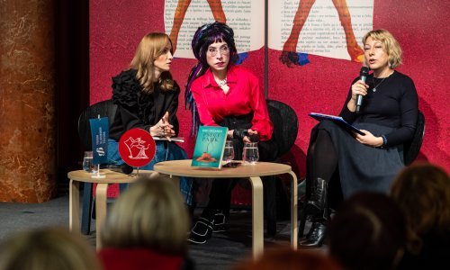 [FOTO] Sofi Oksanen na Sa(n)jam knjige u Istri predstavila svoj bestseler 'Pseći park'