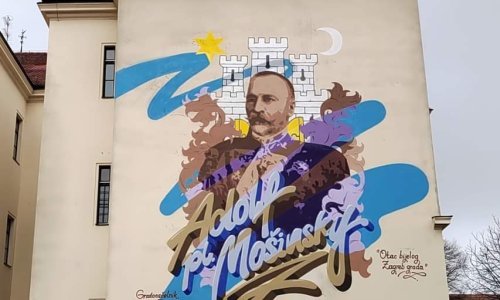 Osvanuo mural posvećen zagrebačkom gradonačelniku poljskog porijekla kao dar poljskog veleposlanstva