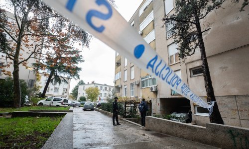 [FOTO] Iz stana pucao u dvorište u Zadru