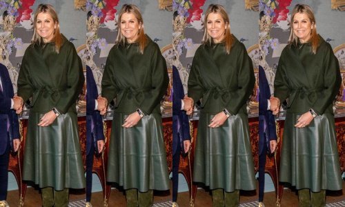 Ugledala se na kraljicu Letiziju: Nizozemska kraljica dobro zna kako nositi komade od kože