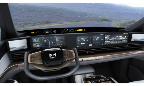 [FOTO] Marelli predstavlja Diorama Display zaslon: Veća sigurnost vozača zbog bolje komunikacije u kabini vozila