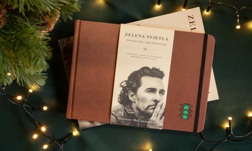 Upravo objavljeno izdanje Školske knjige: Dnevnik s dragocjenim savjetima Matthewa McConaugheyja