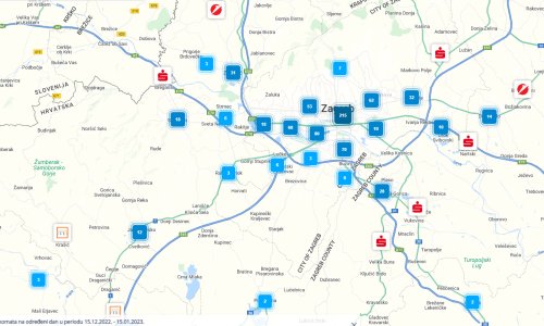 Do 15. siječnja dio ih neće biti u funkciji: HUB objavio kartu aktivnih bankomata