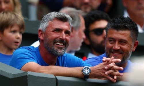 Goran Ivanišević sa sinom Emanuelom proslavio broncu Vatrenih: 'Hvala vam na nezaboravnoj noći'