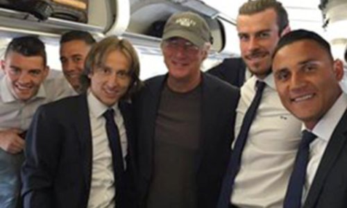 Luka Modrić i Richard Gere: Susret u oblacima