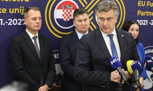[VIDEO/FOTO] Plenković: Milanović je putinofil i vodi nas u izolaciju