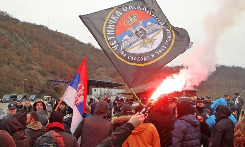 [FOTO] Na Kosovu održan masovan prosvjed Srba: 'Nitko nam ne može oduzeti Kosovo i Metohiju jer je ono srce Srbije'