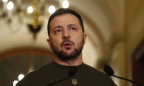 Zelenski: Pad helikoptera je 'užasna tragedija'