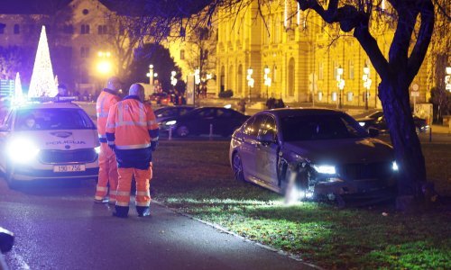Policija objavila nove detalje o muškarcu koji je na Silvestrovo divljao po Zagrebu: Teško ozlijedio ženu, pokosio  vozača na motociklu, zabio se u stablo i dao u bijeg