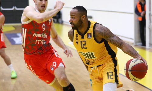 [FOTO] Velika pobjeda košarkaša Splita protiv Budućnosti; 'Žuti' prekinuli pobjednički niz Crnogoraca