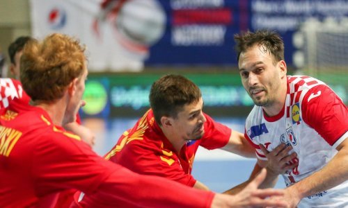 [FOTO] Pripreme za SP: Hrvati Makedoncima zabili 40 golova, ali obrana i dalje muči izbornika Horvata