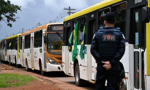 Brazilska policija raspoređena u kampu pristaša bivšeg predsjednika, Bolsonaro poriče da ih je poticao