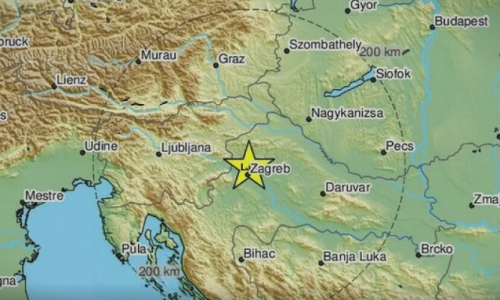 U Zagrebu zabilježen slab potres magnitude 2,2 po Richteru
