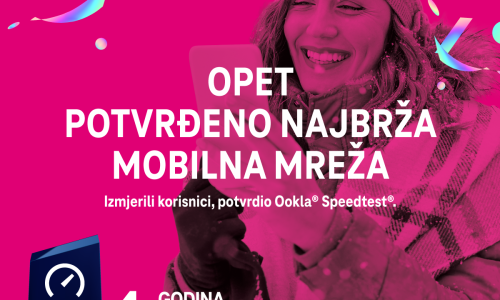 Hrvatski Telekom ponovno osvojio Speedtest Award™ nagradu za najbolju mobilnu mrežu