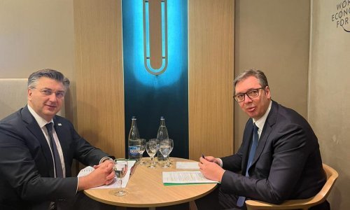 Plenković iz Davosa: Sastanak s Vučićem bio je dobar, Milanović vodi štetočinsku politiku