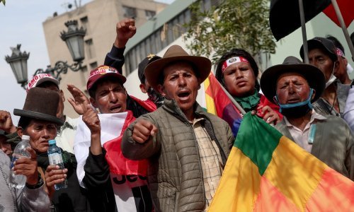 [FOTO] Tisuće prosvjednika pristižu u Limu, žele zauzeti grad