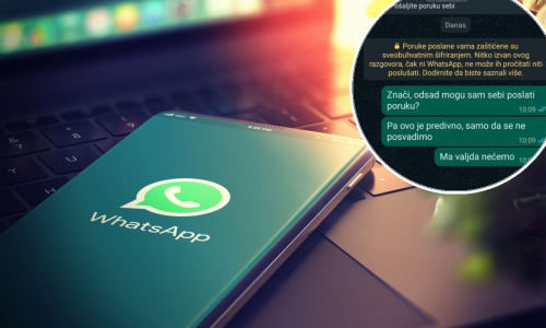 Da, dobro ste pročitali: WhatsApp napokon omogućuje da sami sebi pošaljete poruku