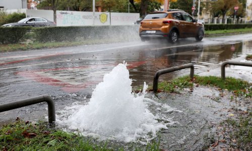 U Zagrebu na dva mjesta pukla vodovodna cijev, evo tko je sve bez vode