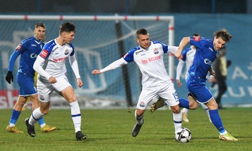 [VIDEO/FOTO] Varaždin slomio Slaven Belupo u zadnjim minutama iz penala, Teklić je s bijele točke poslao 'bombu' pod gredu!