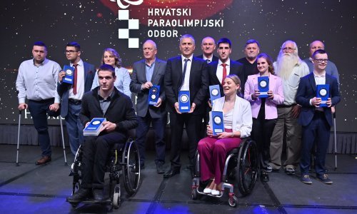 [FOTO] Sinovčić i Mužinić Vincetić najbolji parasportaši u izboru HPO-a
