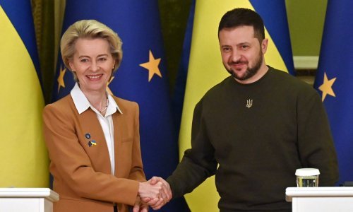 Zelenski nakon dolaska Von der Leyen u Ukrajinu traži dodatne sankcije Rusiji