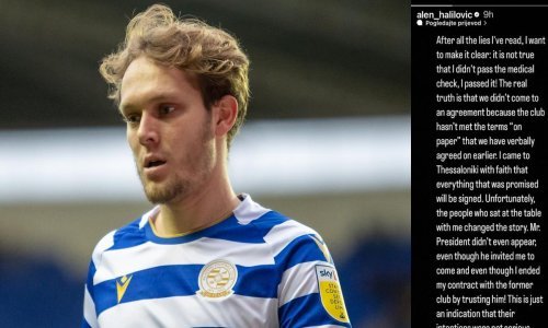 Alen Halilović se oglasio i rekao što je prava istina o propalom transferu u grčki Aris: Želim pojasniti neke stvari