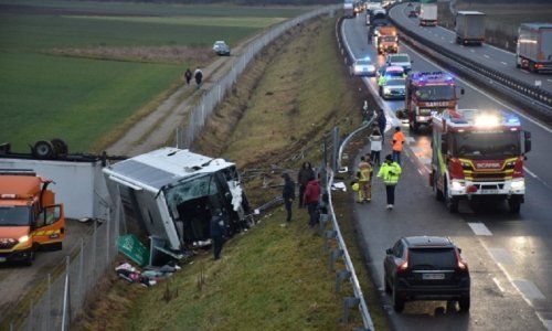 Teška prometna nesreća u Sloveniji: Rumunjski autobus sletio s ceste, troje mrtvih