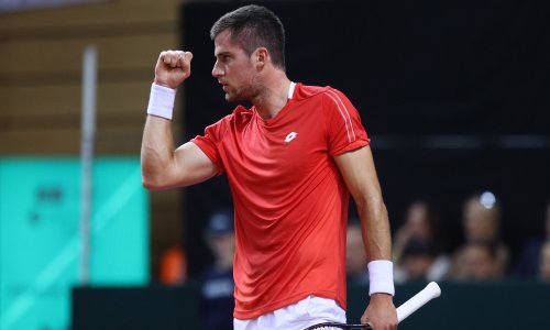 [FOTO] Borna i Borna za 2:0 protiv Austrije. Gojo srušio pobjednika US Opena