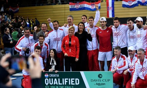 [FOTO] Borna Ćorić razbio Dominica Thiema i osigurao pobjedu Hrvatske nad Austrijom