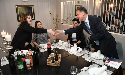 Jandroković na donatorskoj večeri za gradnju Doma za starije u Kiseljaku
