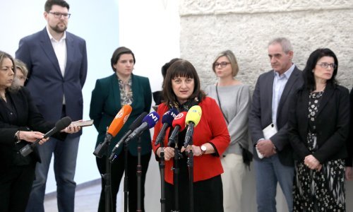 Lijeva oporba napustila sjednicu: 'Ne želimo davati legitimitet kvazistručnjacima poput Željke Markić ili Hermana Vukušića'