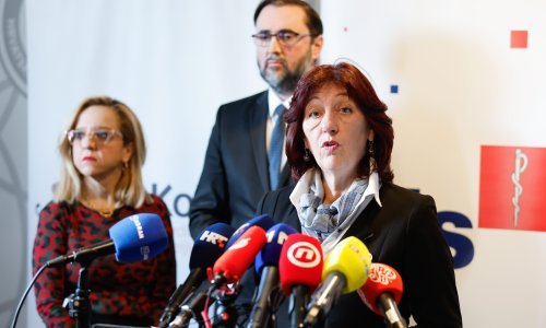 [FOTO] Liječnici najavili veliki prosvjed: 'Vidimo se 18. ožujka na Markovu trgu!' Stigla brza Beroševa reakcija