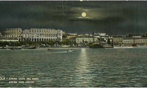 Izložba starih razglednica, umjetničkih djela s motivima Istre