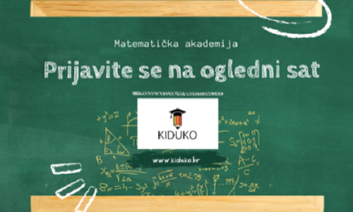 Potaknite djecu na logičko i kritičko razmišljanje uz Kiduko matematičku akademiju