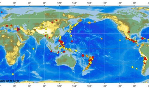 EMSC objavljuje detaljne karte: Ovo su najjači potresi u proteklih tjedan dana