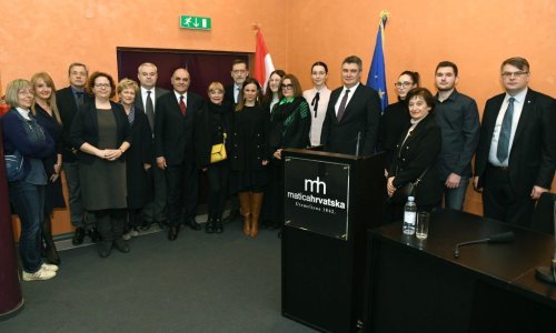 Milanović se susreo sa studentima polaznicima Komunikološke škole Matice hrvatske