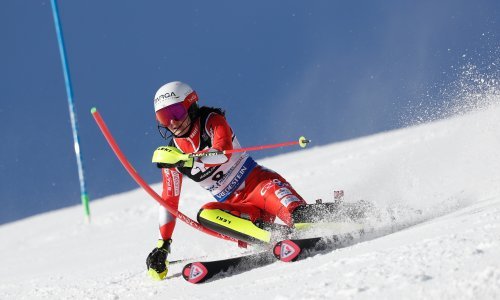 Zrinka Ljutić nakon prve vožnje slaloma bliža borbi za svjetsku medalju od Leone Popović
