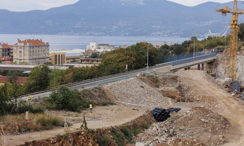U Rijeci se gradi najskuplja cesta u Hrvatskoj. Duga je svega 3,2 kilometra