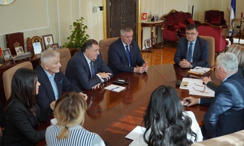 Čović i Dodik potvrdili dobre međusobne odnose te najavili nastavak bliske suradnje