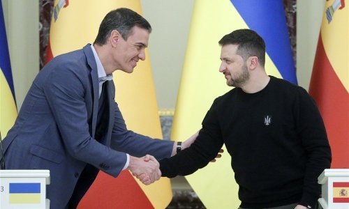 Zelenski sa Sanchezom u Kijevu: Željeli bismo se sastati s Kinom