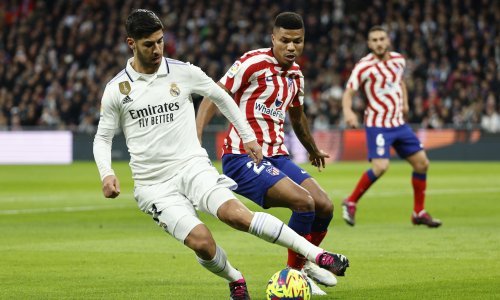 [FOTO] U gradskom derbiju Reala i Atletica gosti su poveli, a onda je 'Kraljeve' spasio Luka Modrić