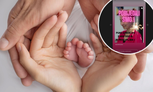 Akcija uspjela: Prikupljeno svih 2,4 milijuna eura za pomoć malenoj ratnici Lavi