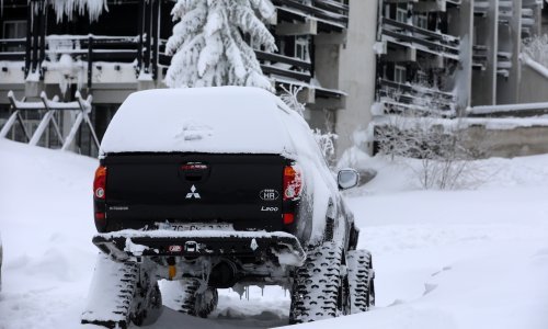 U Begovom Razdolju 75 centimetara snijega, promet se odvija normalno