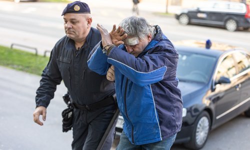 [FOTO] Priveden muškarac koji je propucao policajca: 'Što me snimate, nisam vam ja Mamić'