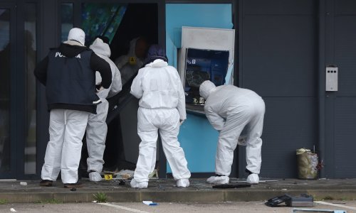 [FOTO] Eksplodirao bankomat u Prelogu, policija traga za počiniteljem