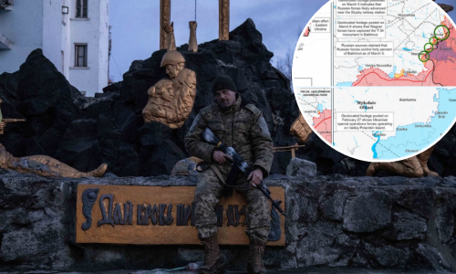 Objavljena nova karta rata u Ukrajini: Rusi bi mogli ostati bez najsposobnijih boraca