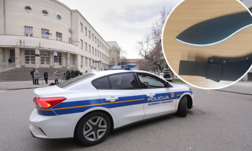 Policija pronašla mačetu muškarca koji je u Zagrebu upao u gimnaziju i pokušao napasti učenika