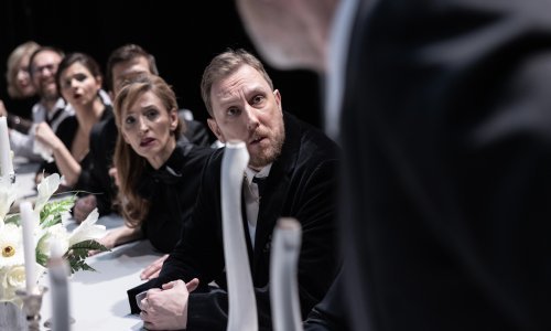 Premijera predstave 'Ožalošćena porodica' B. Nušića u režiji Ivana Plazibata u Kerempuhu