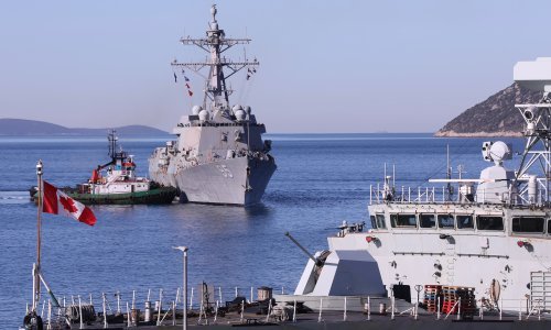 Split 'pod opsadom' NATO brodova: U luku uplovile fregate i razarači, među njima i američki 'James E. Williams'